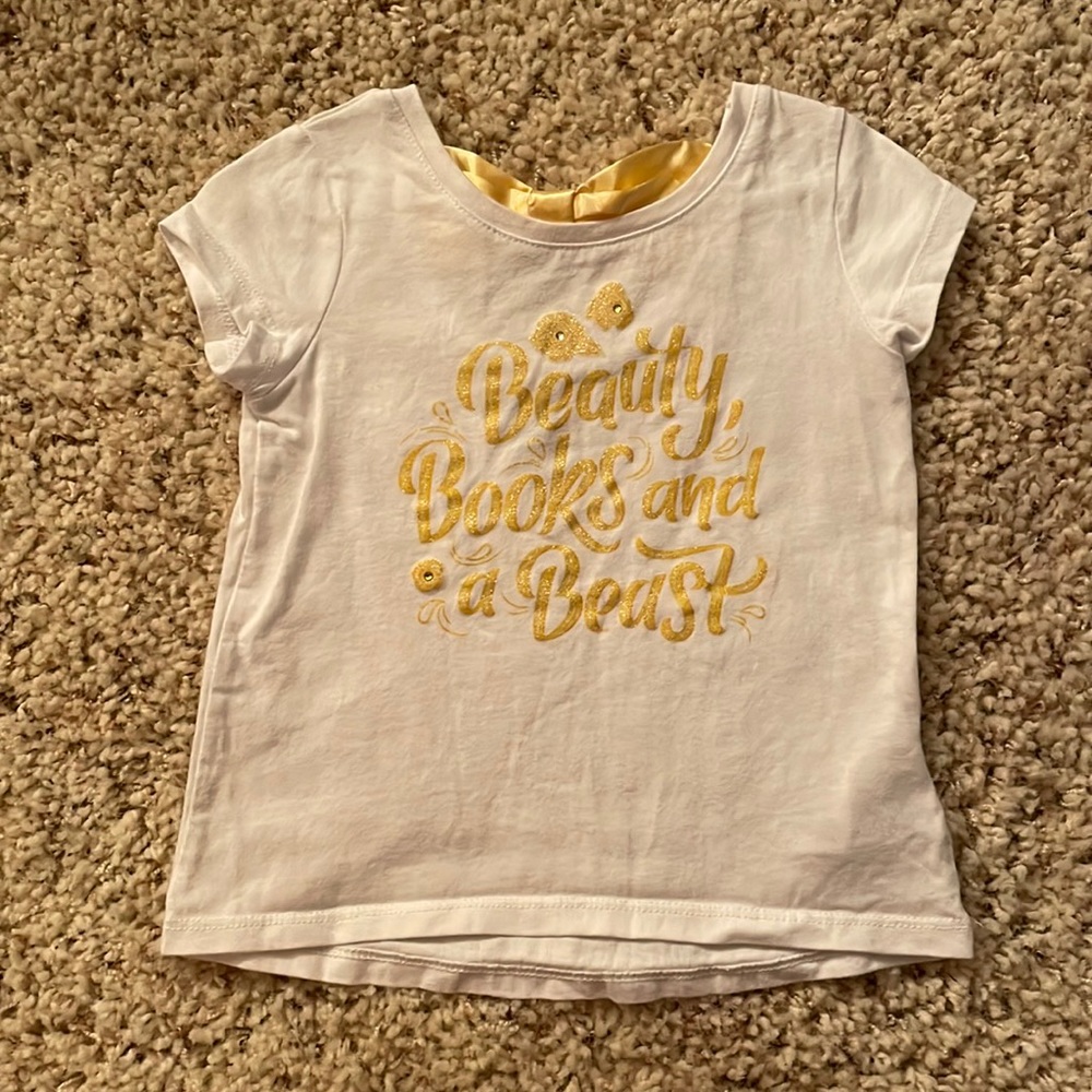 4T Beauty and the Beast Disney Parks top girls